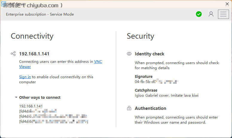 VNC Server和VNC Viewer 局域网内手机控制电脑 电脑投屏串流-IT日志资源网