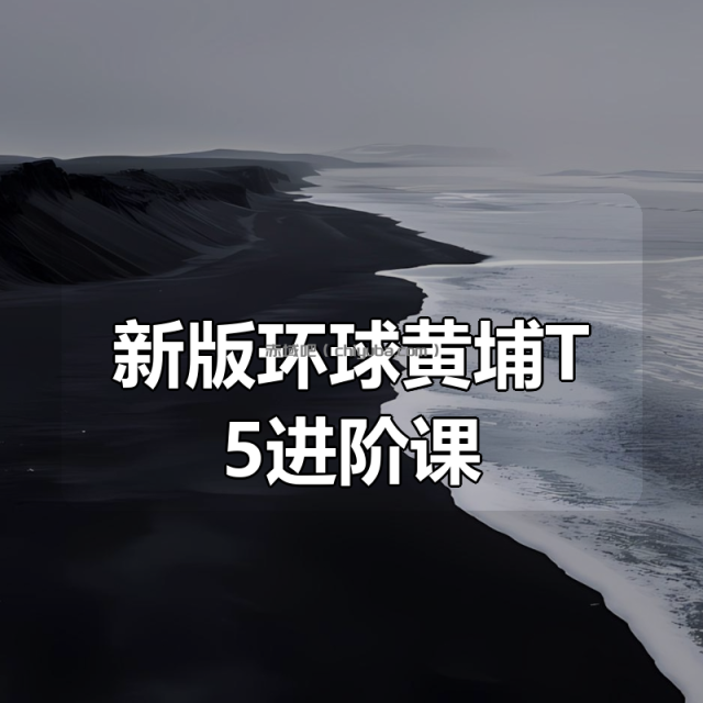 新版环球黄埔T5进阶课 新版环球黄埔T5进阶课