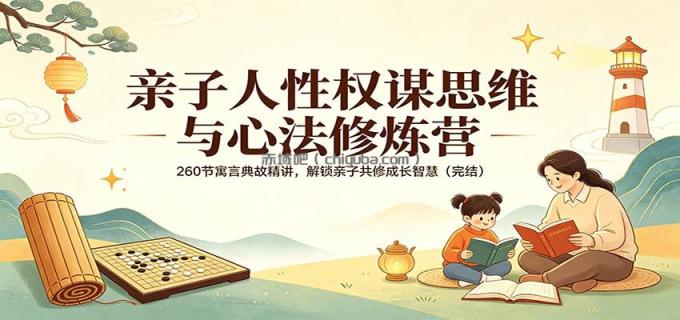 图片[1]-亲子人性权谋思维与心法修炼营：260节寓言典故精讲，解锁亲子共修成长智慧(完结)-小创项目网