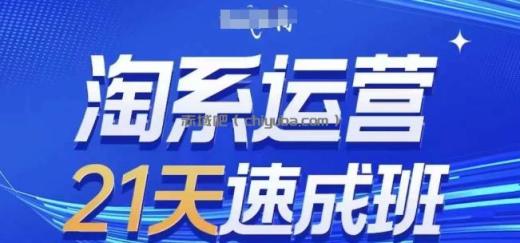 淘系运营21天速成班,0基础轻松搞定淘系运营,不做假把式,快速复制落地(更新26年4月)