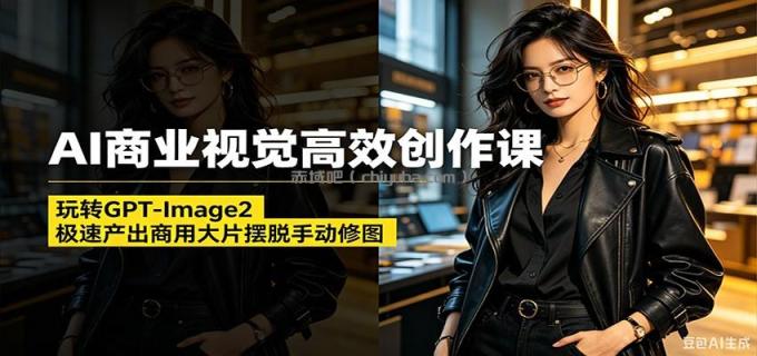 图片[1]-AI商业视觉高效创作课：玩转GPT-Image2，极速产出商用大片摆脱手动修图(更新)-小创项目网