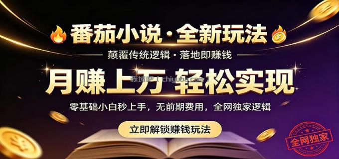 图片[1]-番茄小说5月最新独家玩法，稳定落地实测月入过万！-小创项目网