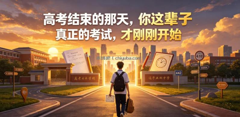 付费文章：高考结束的那天，你这辈子真正的考试，才刚刚开始