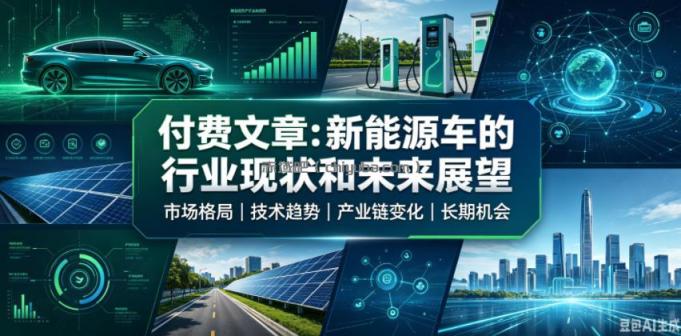 付费文章：新能原车的行业现状和未来展望