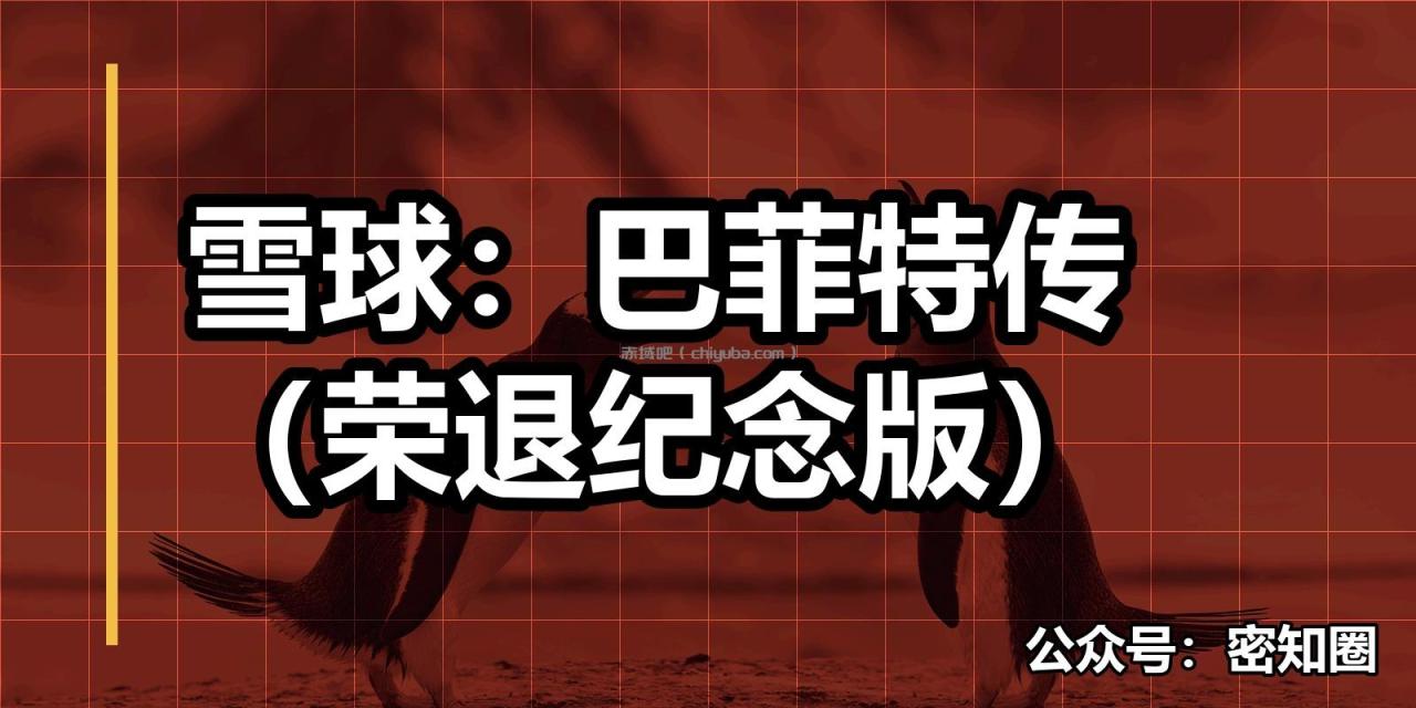 雪球:巴菲特传(荣退纪念版) 雪球:巴菲特传(荣退纪念版)
