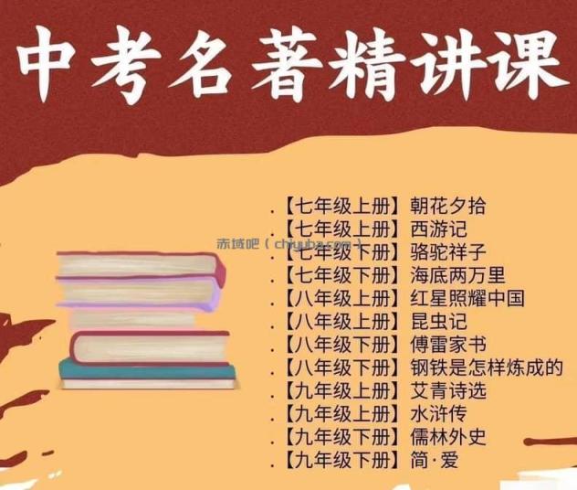 初中语文12部必读名著精讲视频课